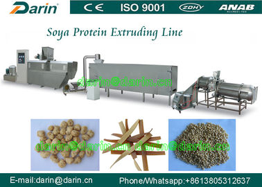 セリウム ISO9001 の標準的な完全な脂肪質の大豆の押出機装置の生産ライン